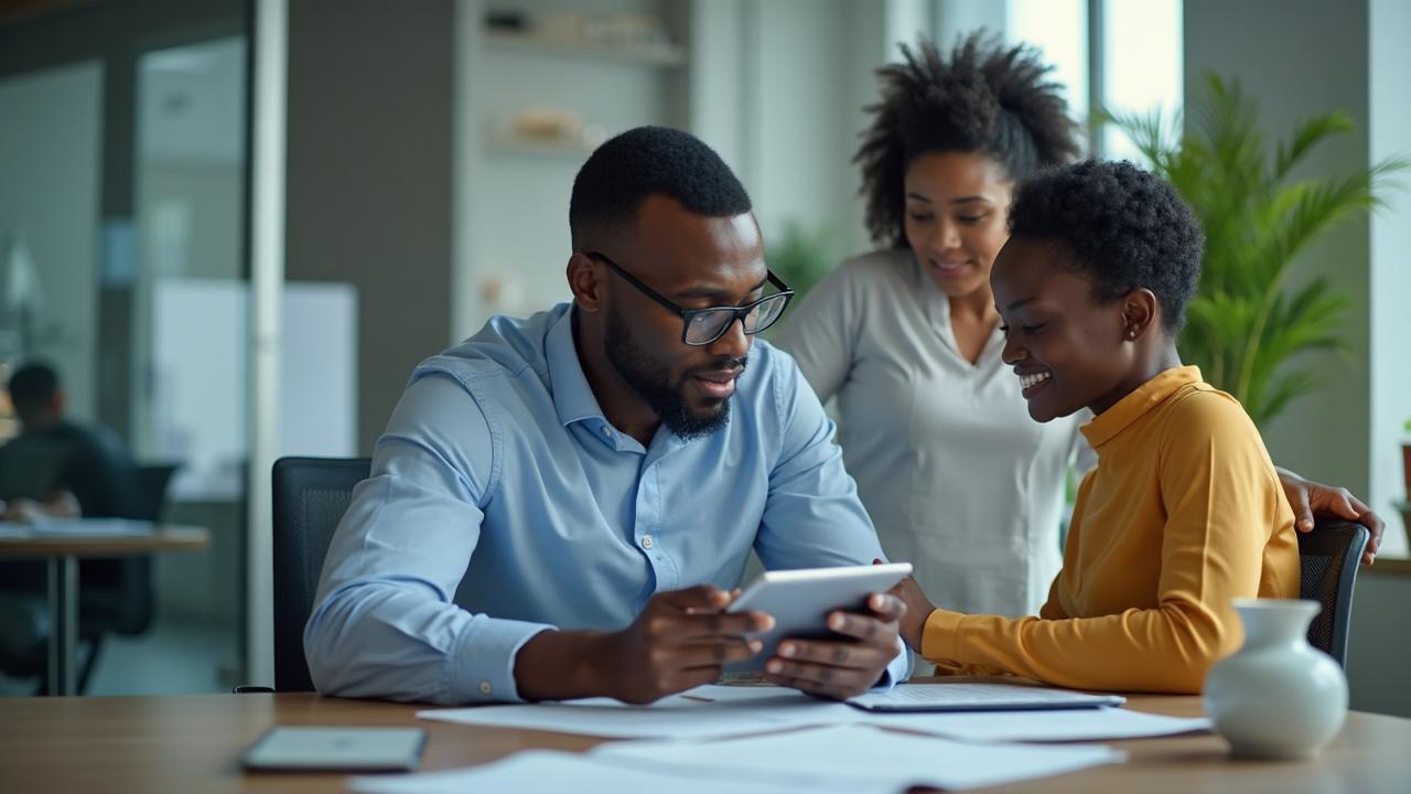 Turquoise Solutions team collaborating